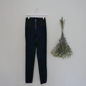 High Waist Stretch Denim Jeans